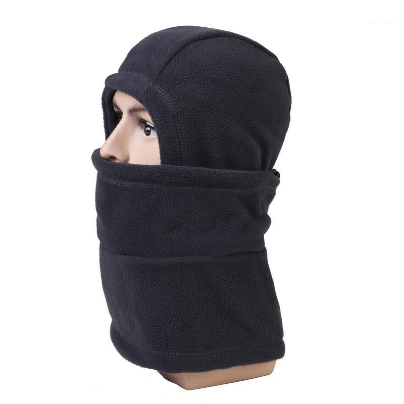 

DICHSKI 2020 Outdoor Caps Wool Warm Hat CS Masks Head Cycling Skiing Double Windproof Men Women Winter Thickening Cycling Cap1, H261 blue