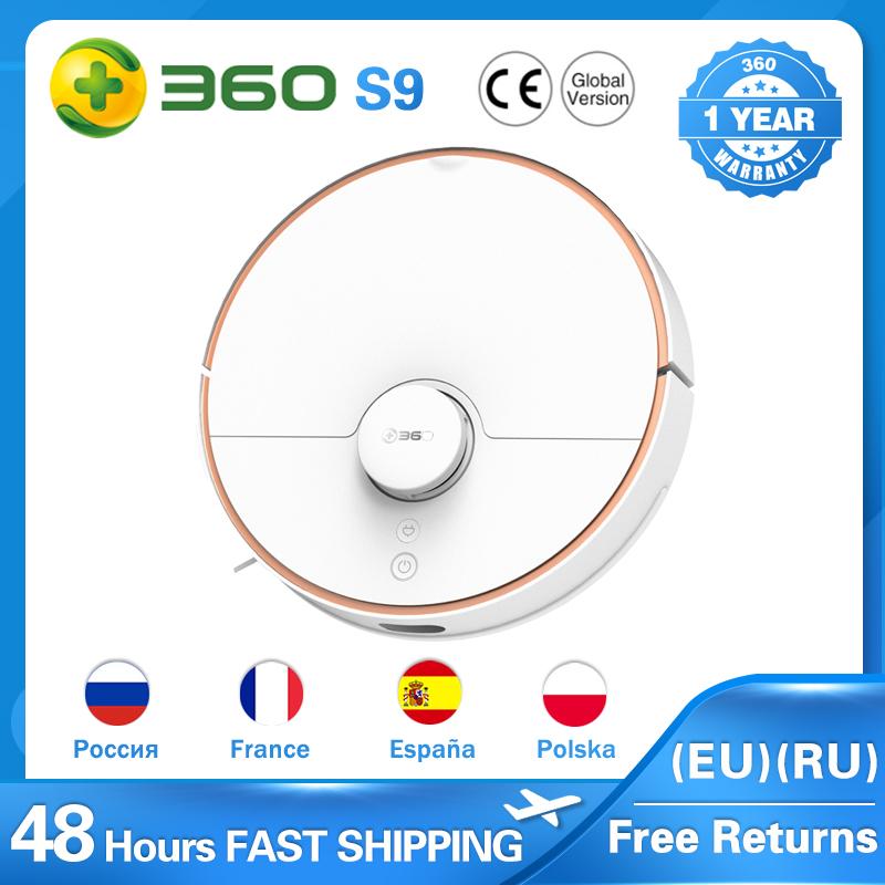 

360 S7 Laser Navigation Robot Vacuum Cleaner with SLAM Route Planning 2000Pa Suction Mopping Off-limit Setting