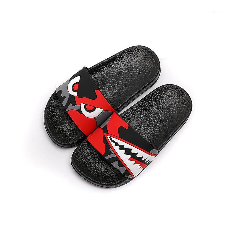

Children's Slippers Non-slip Wear-resistant Small Monster Boys and Girls Baby Indoor Soft Slippers Kids Slipper Girls1, Green