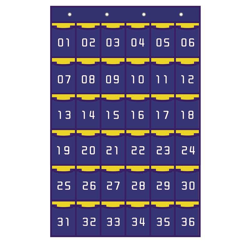 

Numbered Classroom Pocket Chart Classroom Wall Door Storage Hanging Bag Numbered Charts For Cell Phones Organizers