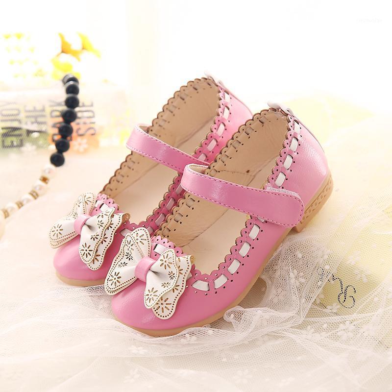 

2020 new kids sandals girls sandals summer fashion kids sandal cute butter tie design princess shoes girls Bowtie shoes1, Blue