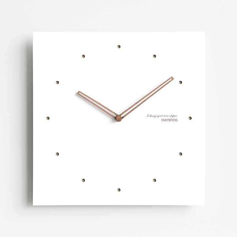 

Nordic Silent Wall Clock Modern Design Digital Minimalist Square Wall Clock Creative Living Room Duvar Saati Home Decor AD50WC1