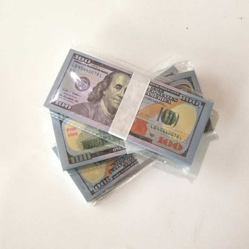 

party Most Realistic Props Money Party Decoration Children's Prop Usd Toys Adult Game Designers Special Movie Bar Stage dollar diplomacy
