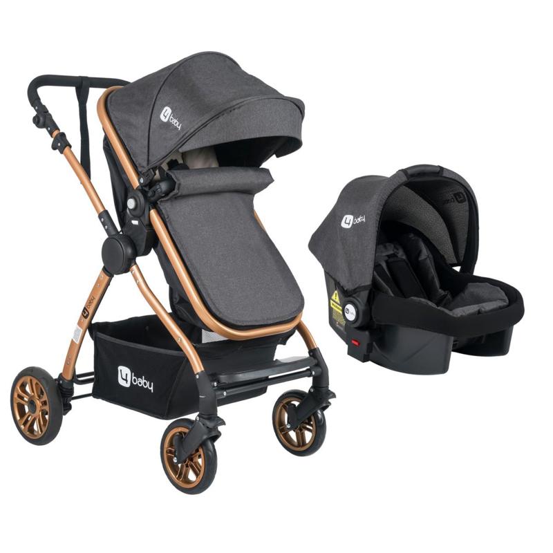 

Four Baby Travel System Pusetli Gold Gray Baby Car
