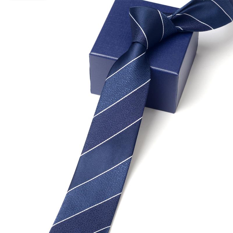 

2021 Brand New High Quality Fashion Formal Tie For Man Business 6CM Skinny Necktie Male Dress Suit Party Work Wdding Gift Box
