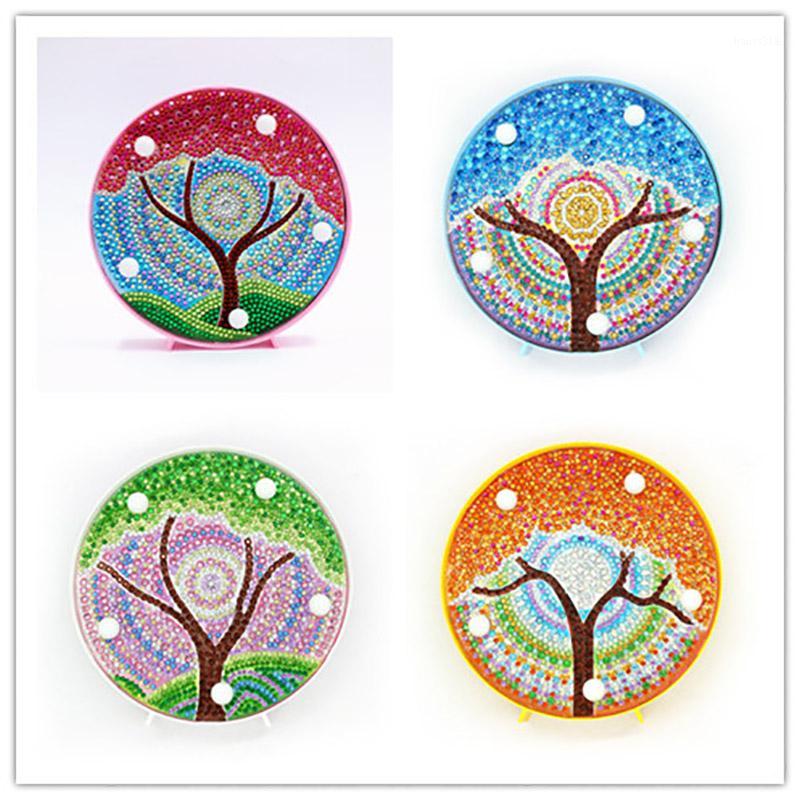 

DIY 5D Diamond Painting Tree LED Night Lamp Painting Calligraphy Gifts for Home Bedroom Hotel Store Restaurant Club Decoration1