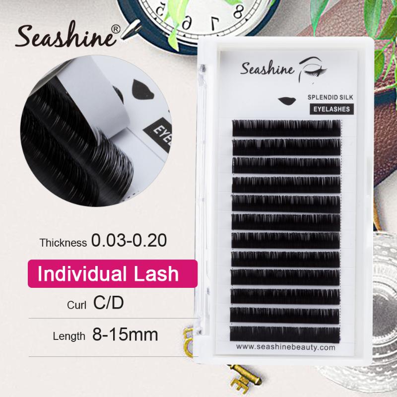 

Seashine CLASSIC lashes Faux Mink Volume Lash Mink Natural Individual Lashes Eyelash Extension