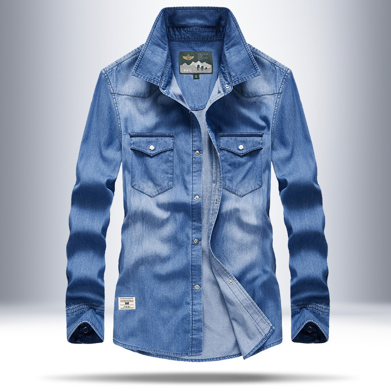 

2021 The New New Shirt Casual Male Jeans in Fashion Zsle