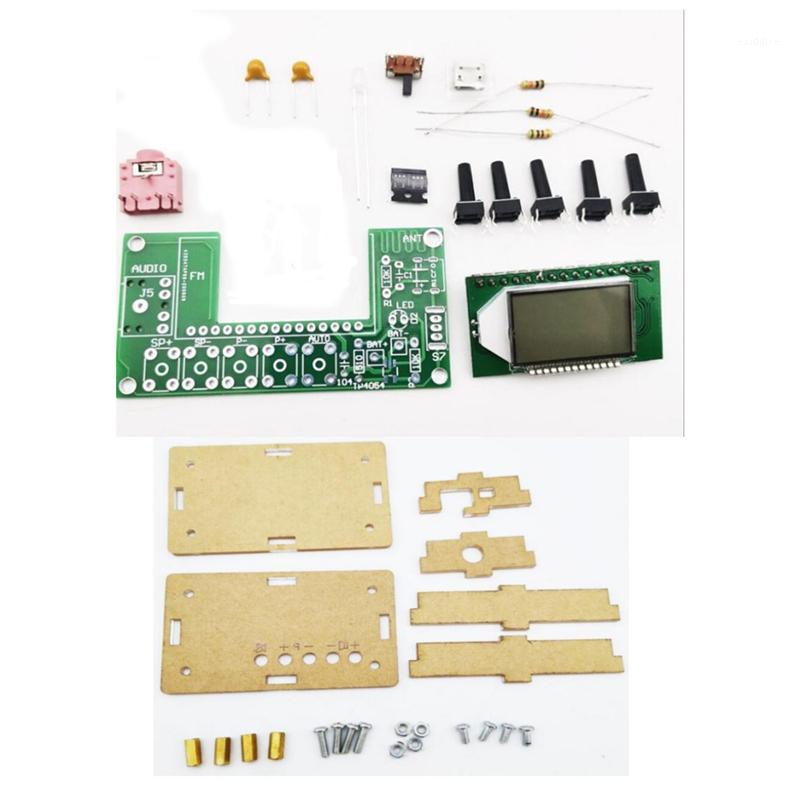 

DIY FM Stereo Digital Radio Rechargeable LCD Display DSP PLL Automatically Search DIY Campus Radio Electronic Kit1