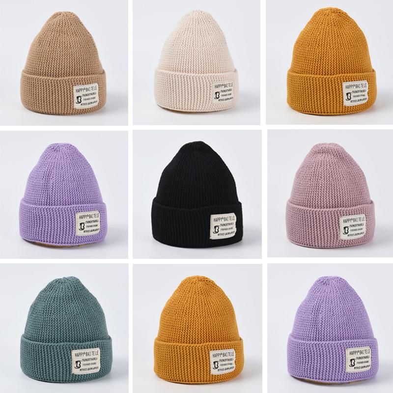 

Fashion Men Knitted Winter Hat Beanie Hats for Women Thick Warm Beanies Male Skullcap Knit Designer Bonnet Gorro Unisex ZZ-335