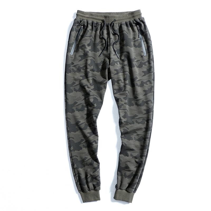 

Men Casual Joggers Pants Cotton Sportswear Camouflage Sweatpants Mens 2020 Spring Autumn Men Trousers Breathable Gym Pants 5XL, Em278 black