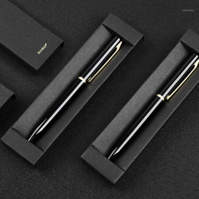 

Flow Jinhua Signing Pen 0.5mm Pen Lightly Screw Out Black Signature Smooth Writing For Office School1