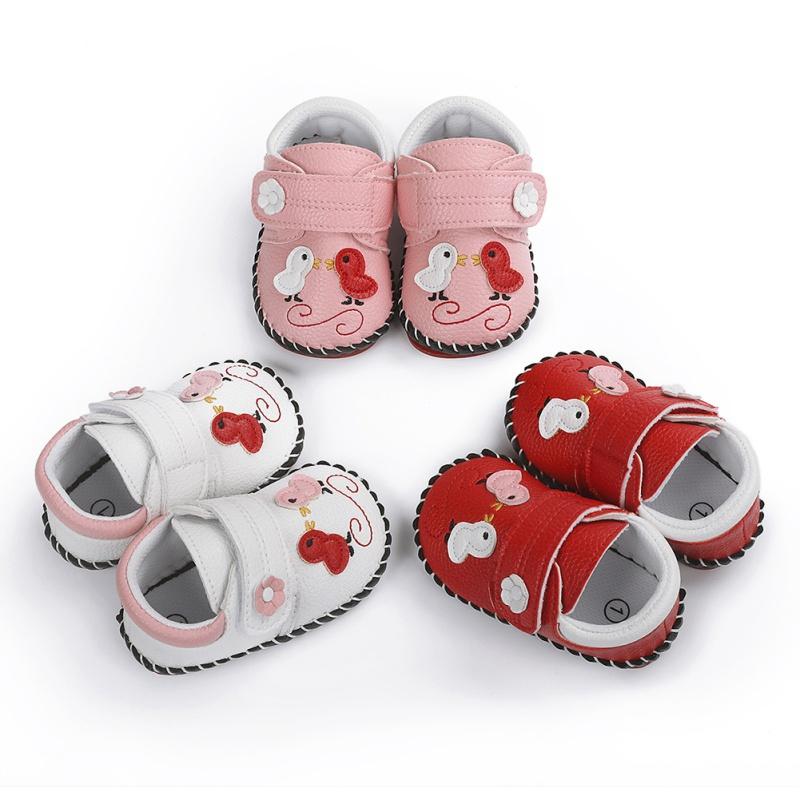 

Autumn Newborn Baby Girl Cute Butterfly Print Soft Shoes Non-slip Frist Walking Shoes1, Blue