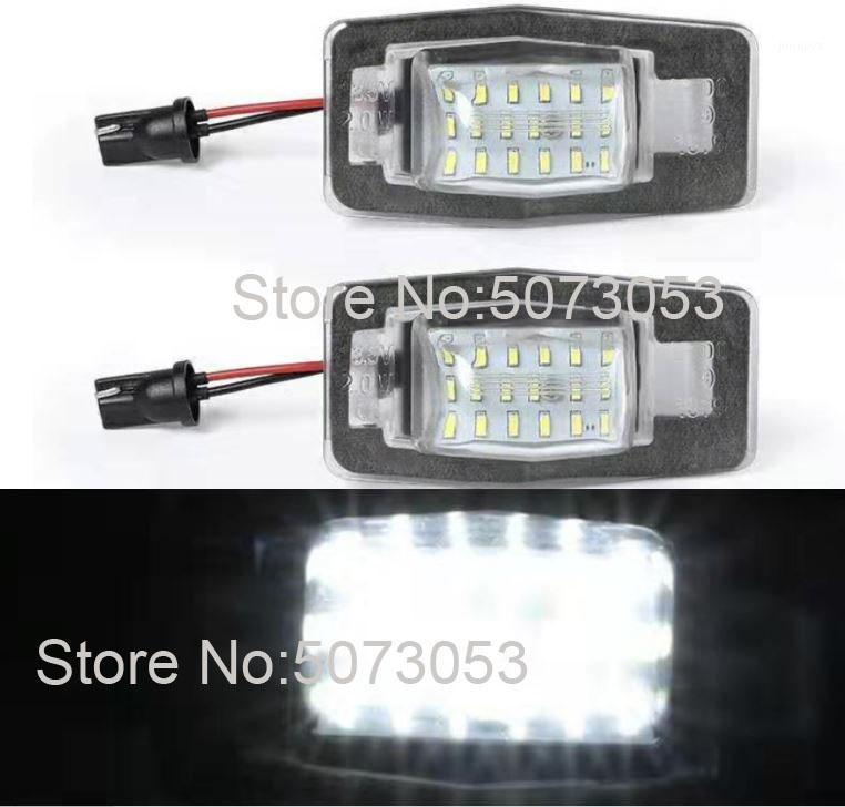 

2pcs Led License Plate Light Lamp Error Free For Miata MX-5 MPV Protege Tribute Escape Mercury Mariner1, As pic