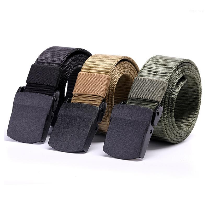 

Outdoor Tactical Nylon Waistband Canvas Web Belt Adjustable Belt1