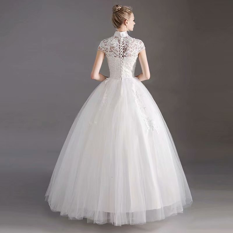 

2021 New Dress, Wedding Dress 8IZ8, Ivory white