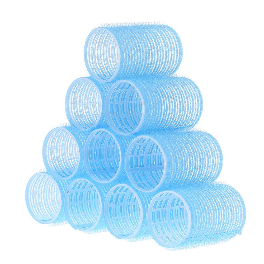 

Hair Rollers Self Grip Salon Hairdressing Curlers DIY Curling Tool 10 Packs W10698