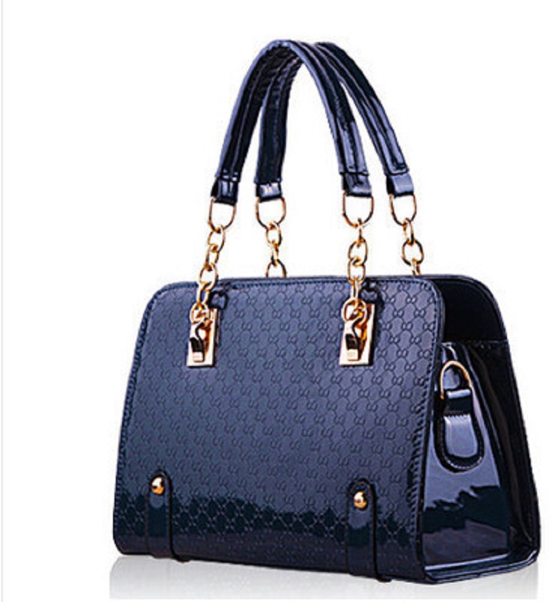 

Tangpei global free shipping chain fashion handbags slung shoulder bag, Blue