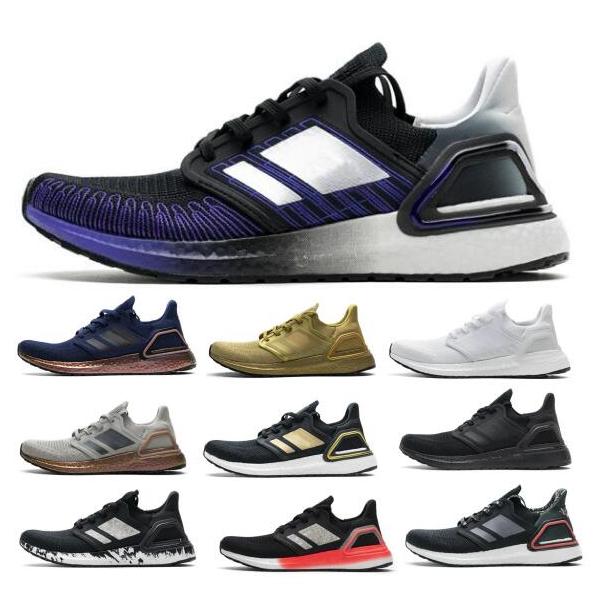 

Ultraboost 20 UB 6.0 Mens Running Shoes Ultra Core Triple Black White Gold Metallic Tech Indigo 5th Pack 2021 Women Tenis Trainers Sneakers, Blue