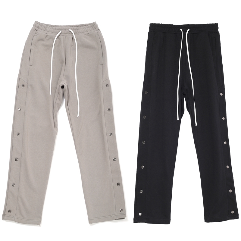 

2021 New Autumn Straight-line Male and Female Luxury Designer Woman Pants T0bz, Black