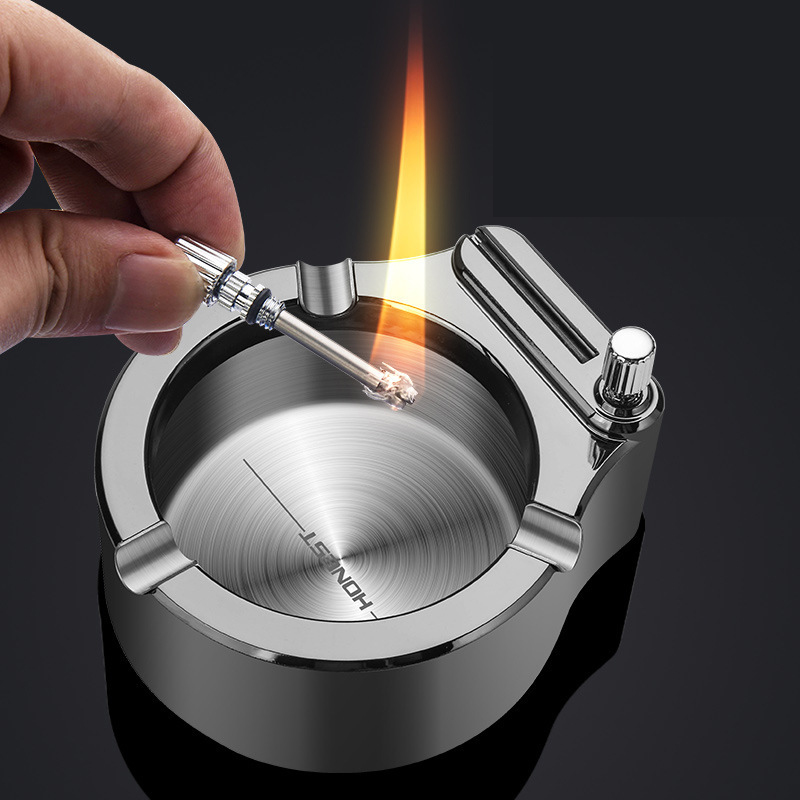 

Hot sell Durable ashtray metal zinc alloy personalized ashtray business and household ashtray wholesale YJ03