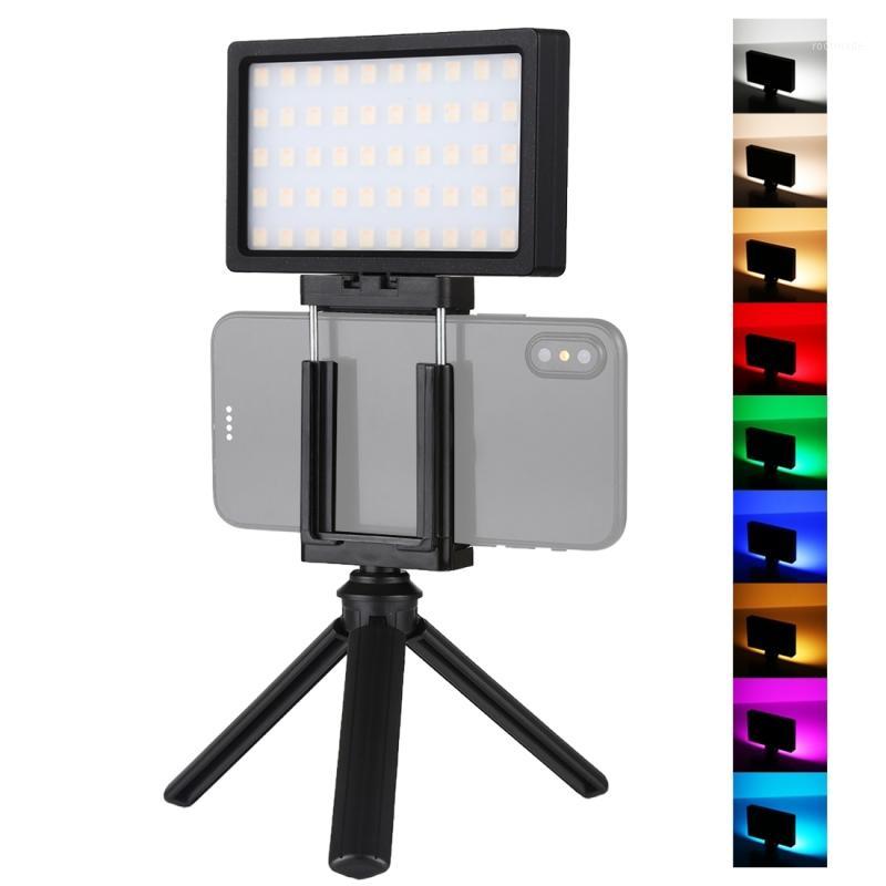 

Fill Light Lamp Holder DSLR SLR Camera For Smartphone White/RGB LED Video Light Tripod On Camera Photo Studio Lighting Vlogging1