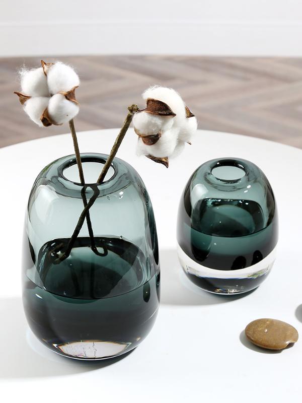 

Simple glass vase home decoration creative glass vase hydroponic flower arrangement living room decor mini decoration J1