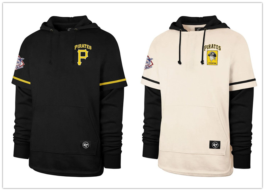

Pittsburg Pirates MEN sweatshirt Cooperstown Heritage Shortstop Pullover baseball Hoodie, Black