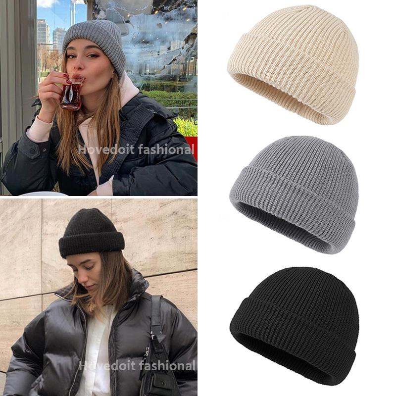 

Unisex Winter Warm Beanies Casual Short Thread Hip Hop Hat Adult Men Beanie Female Wool Knitted Beanie SkullCap Elastic Hats, 18