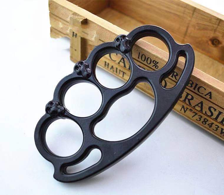 

New glass fiber alloy finger tiger four finger self defense weapon four finger self defense hand brace aluminum alloy self defense equipme56