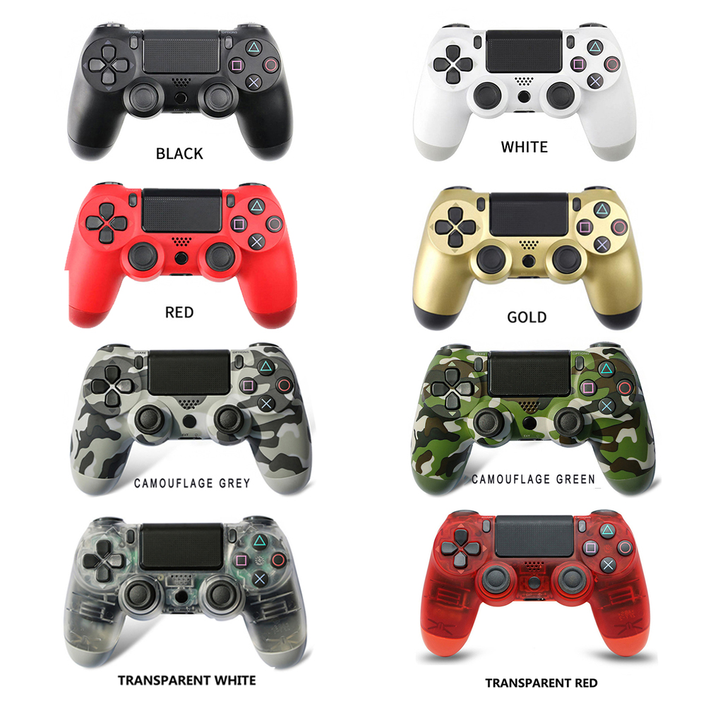 

Wireless Bluetooth Gamepad Joystick Controller Game console accessory USB handle no logo For PS4 PC with box