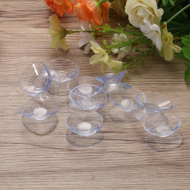 

10pcs 30mm Double Sided Suction Cups Sucker Pads for Glass