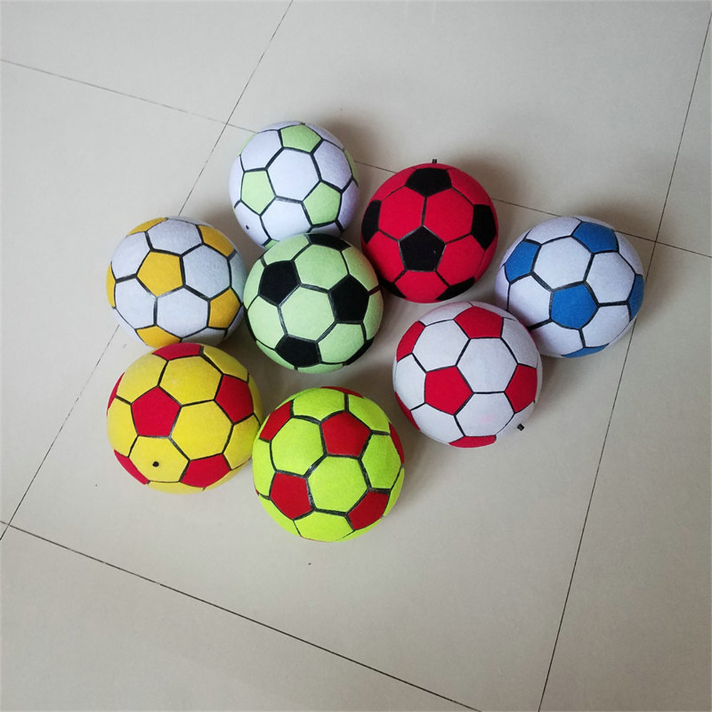 

4 pieces Size 5 outdoor games Inflatable Sticky Football Soccer Ball for Foot Dart Game Dart Board Good Quality