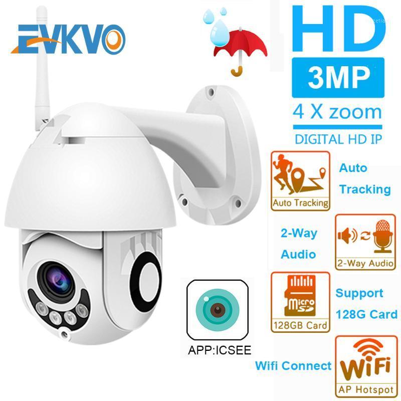 

3MP Wifi PTZ Camera Outdoor 1296P 4X Digital Zoom Human Detect Speed Dome Camera Two Way Audio Home CCTV Surveillance IP1