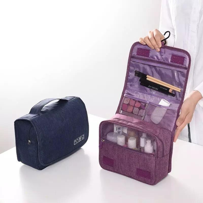 

2020 new wash bag cosmetic bag women handbag makeup cosmetic1, Black