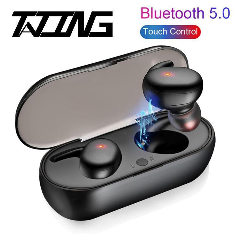 

TATING For Android Wireless Bluetooth Earphones Long Battery HD Stereo Tws Bluetooth Earphones BT5.0 Wireless Earbuds1, White