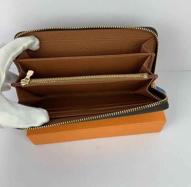 

HH wallet women luxury cards and coins famous designer women wallets leather purse card holder fashion wallet women wallet, Coffee grid