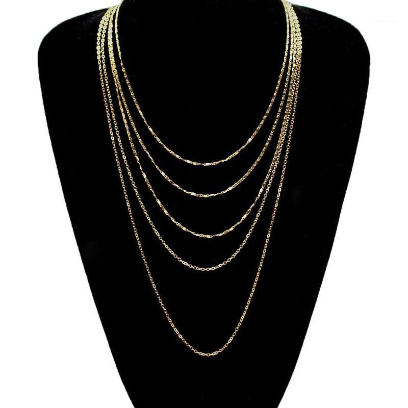 

Fashion Clavicle Choker Chain Necklace Tassel Multilayer Gold Statement Necklaces for Women Collares Jewelry1