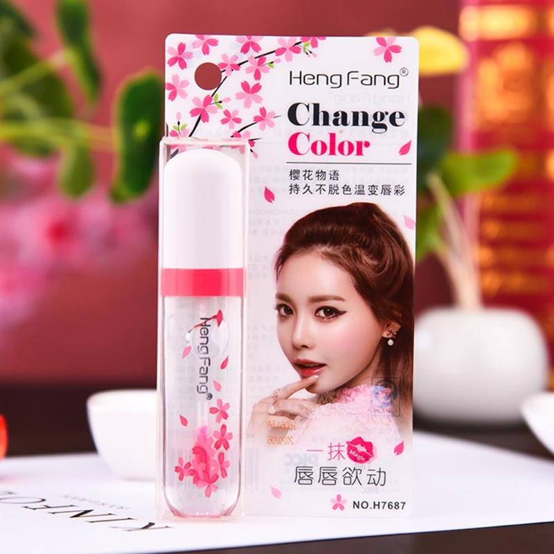 

1pcs HengFang Clear Lips Gloss Moisturizing Hydrating Lips Plumper Liquid Lipstick Women Cosmetics Lip Stain Lip Tint Make Up, Rose red