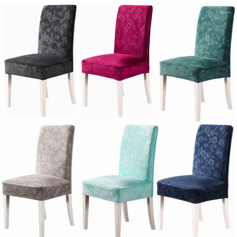

Floral Printing Stretch Chair Cover Home Decor Dining Chair Cover Spandex Decoration Covering Office Banquet Seat Covers1