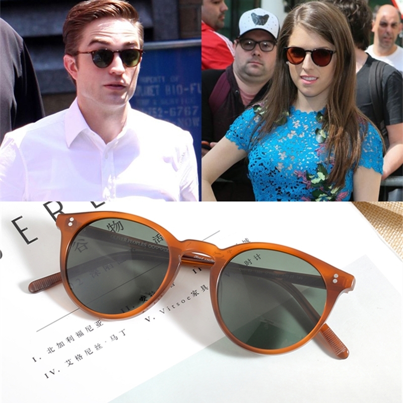 

Unisex Retro Sunglasses Brand Oculos De Sol Oval Round O malley Sun Glasses OV5183 Sunglasses frame eyewear O'malley sunglasses J1211