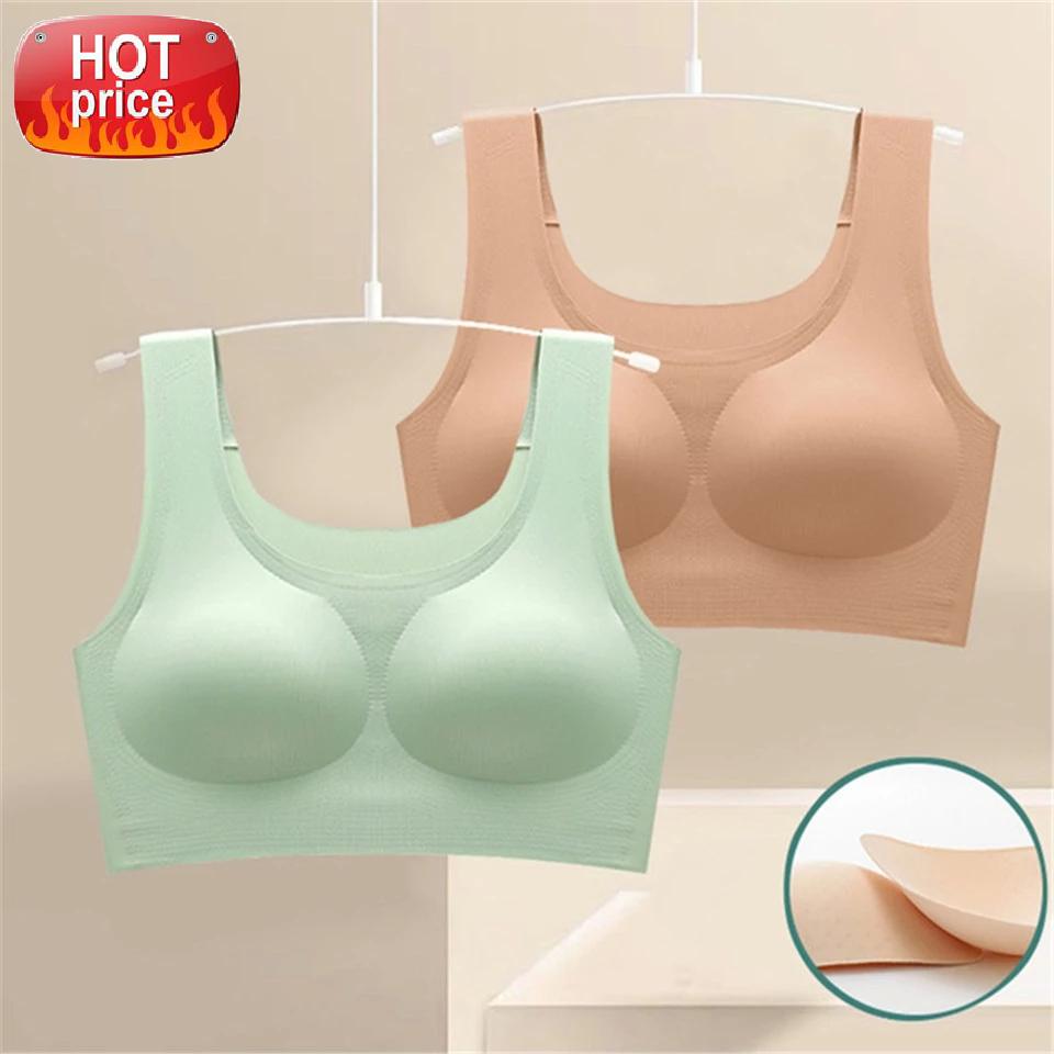 

Yoga Vest For Women Gym Bra Padded Soft Breathable S-XL Quick Dry Sports Tops For Fitness Running Sportswear Active Wear Vest #CE9b, White