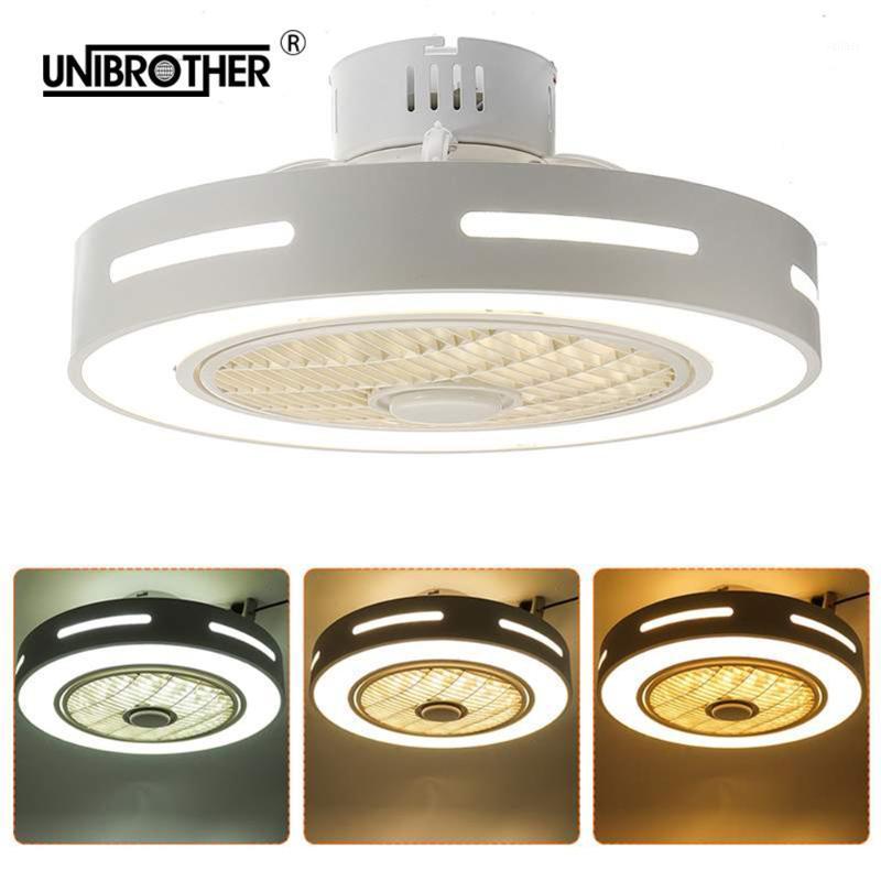 

led Ceiling Fan With Lamp Remote Control 220v star Modern Led Lights Round Light for Living Bedroom Room Lighting1