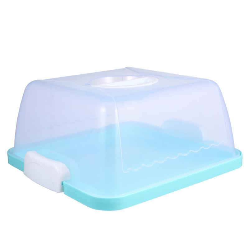 

1pc Square Cake Storage Box Thicken Birthday Cake Packaging Box Dessert