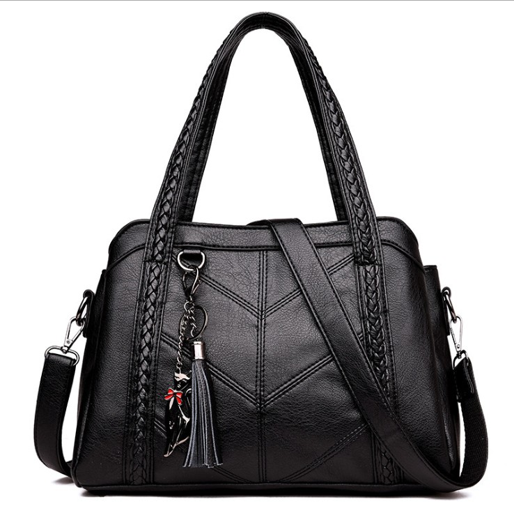 

Women Bag 2021 Designer pu Leather Handbags Sac A Main Women Crossbody Messenger Bag Casual Tote Sac Shoulder Bag Female, Purple