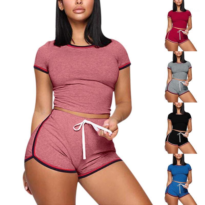 

Sexy Women 2PCS Yoga Set Female Sleeveless Tank Top Bra Fitness Shorts Running Gym Sports Clothes Suit1, Elastic band