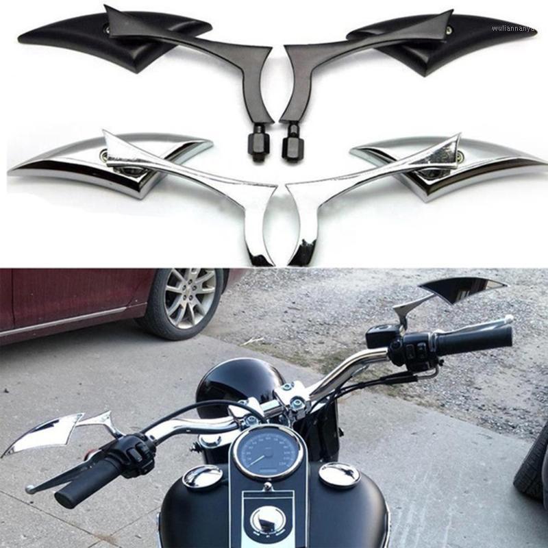 

Motorcycle Mirrors 2Pcs 8/10mm Universal Aluminum Alloy Bar End Side Rearview
