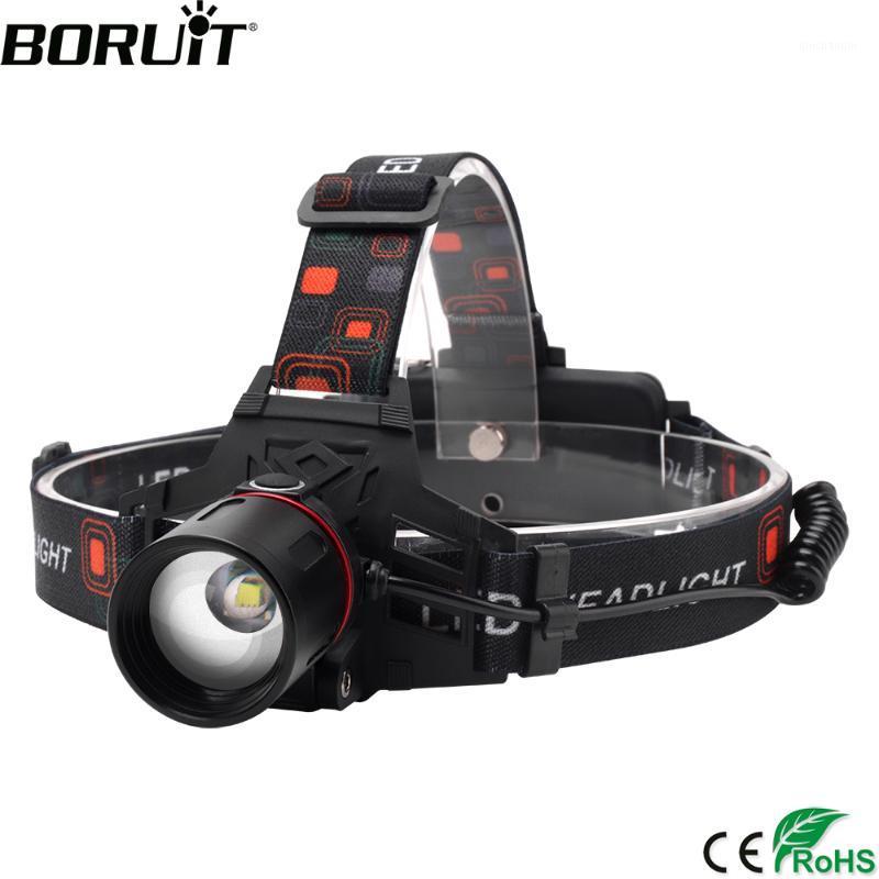 

BORUiT 5806 T6 LED Headlamp 3-Mode Zoomable High Power 1000LM Headlight Rechargeable 18650 Head Torch for Camping Hunting1
