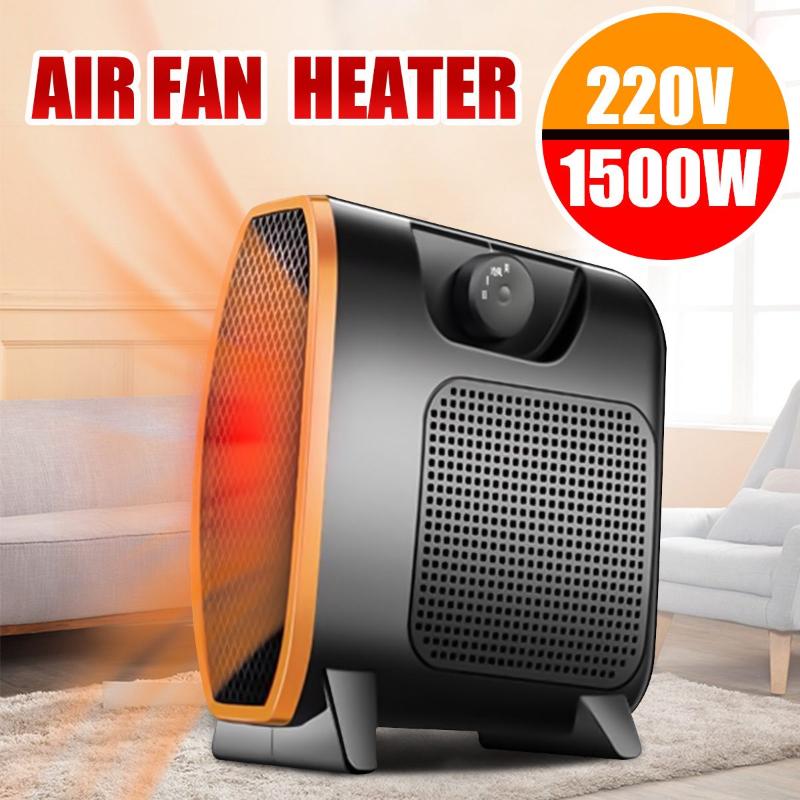 

1500W Portable Mini Electric Heater Electric Home Heater Fan Air Warmer Silent Home Office air cooler handy 220V