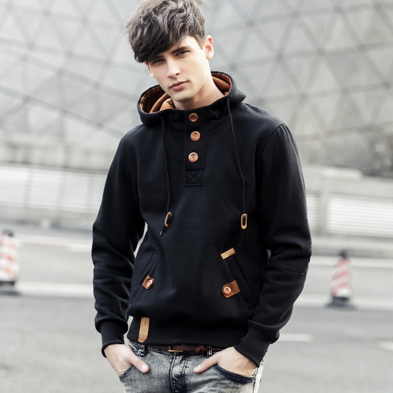 

Men' hoodies solid winter hoodie hip hop jacket casual pullover brand man' tracksuit 1927, 622coffee